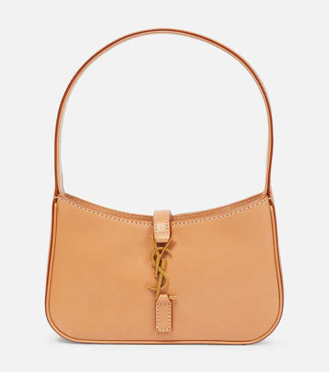 Le 5 à 7 Mini leather shoulder bag
