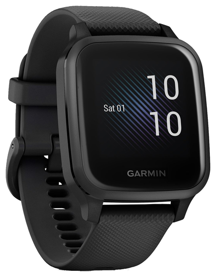 Garmin Venu Sq Music Edition Smart Watch Black/Slate Bezel