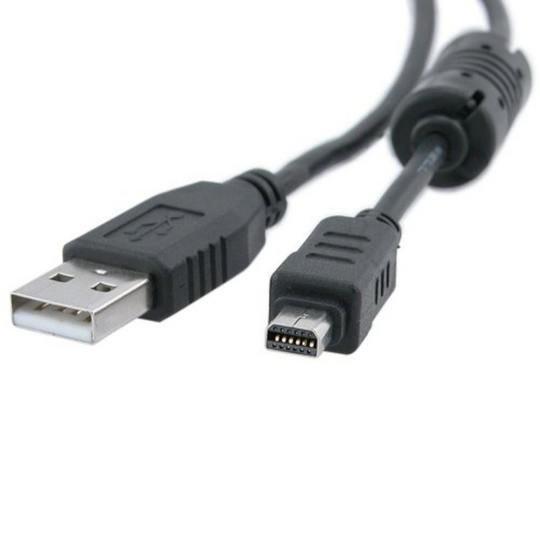 Hellfire Trading USB Data Transfer Charger Power Cable for Olympus SZ-11