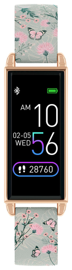 Reflex Active Series 2 Floral Printed Strap Smart Watch