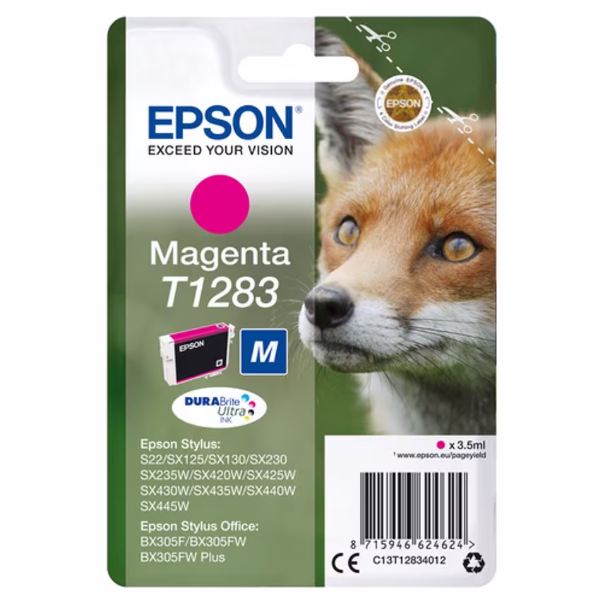 Epson Ink High Volume T128 Magenta M Fox