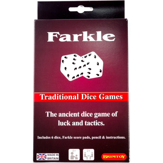 Brimtoy Farkle Traditional Dice Game