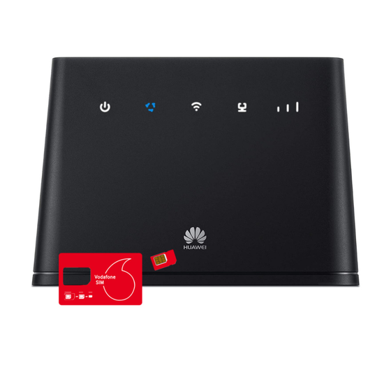 Huawei B311 4G Router with Unlimited Max Vodafone Data SIM Bundle