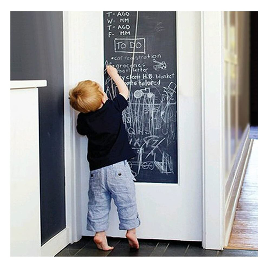 45x110 Vinyl Blackboard Wall Sticker Removable Self Adhesive Chalk 5