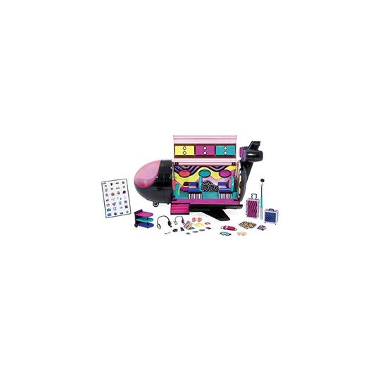 L.O.L. Surprise! O.M.G. Remix 4-in-1 Plane - With 50 Surprises - Transforms into Plane, Car, Recording Studio & Mixing Booth