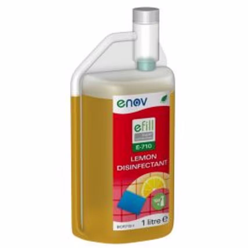 eFill E-710 Lemon Disinfectant Super Concentrate 6 x 1 Litre