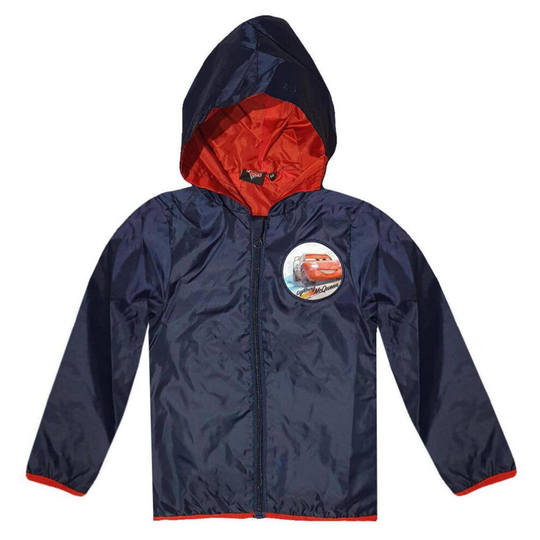 (Blue, 4 Years) Disney Cars Kids (2-8) Hoodie Impermeable Lightweight Rainjacket Sweatjacket