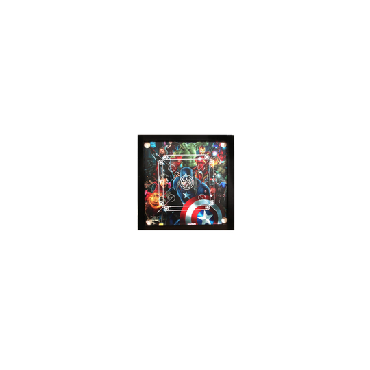 (27x27) Avenger's Style Carrom Board Game