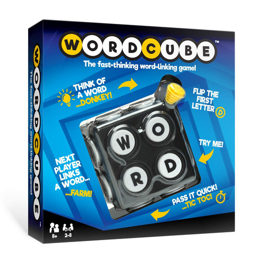 WordCube ~ The fast-thinking word-linked game! 2 ways to play.