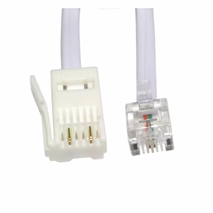 Cables Direct Cables RJ11 - BT Plug 2 Wire Modem 2M
