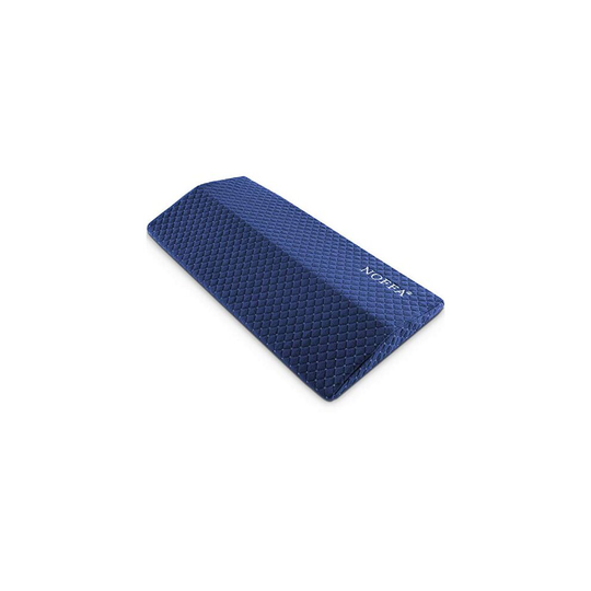 NOFFA Memory Foam Back Support Cushion, Lumbar Support Pillow, Waist Support Sleeping Pillow for Bed, Soft Adjustable Firmness