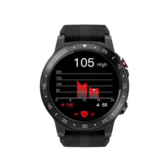 (Black) GPS Smart Watch Compass Atmospheric Bluetooth Call Sports Watch