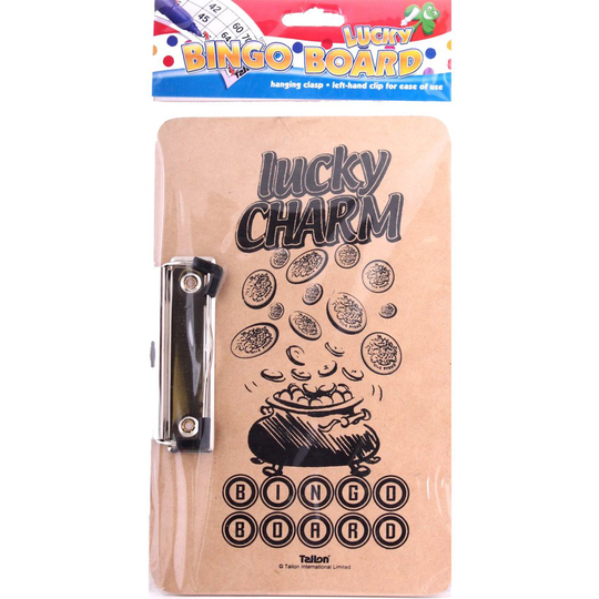 Atlona Tallon Games Bingo Board with Side Clip