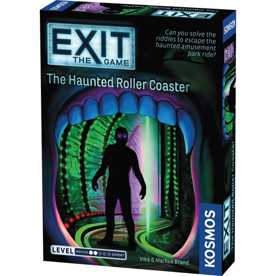 EXiT: The Haunted Roller Coaster | Single Use Board Game