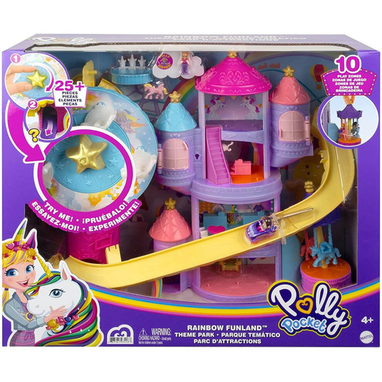 Polly Pocket Fantasy Fun land Theme park
