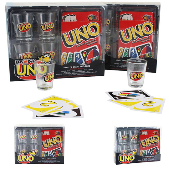 UNO Inspired Drinking Game For Adults Great Lockdown Card Board Game