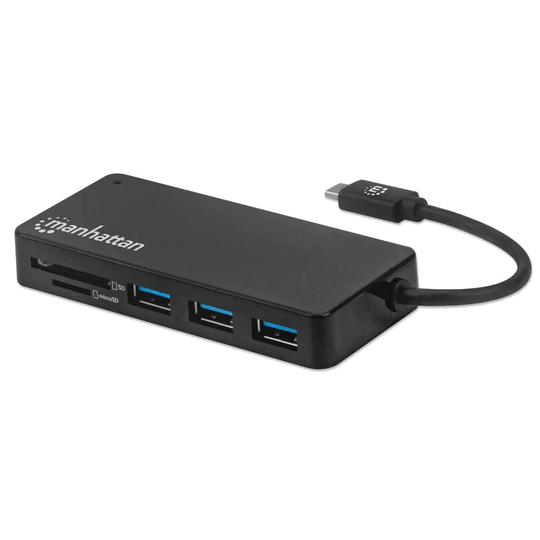 Manhattan Usb-C Dock/Hub/Reader 3-Port-- you get 8
