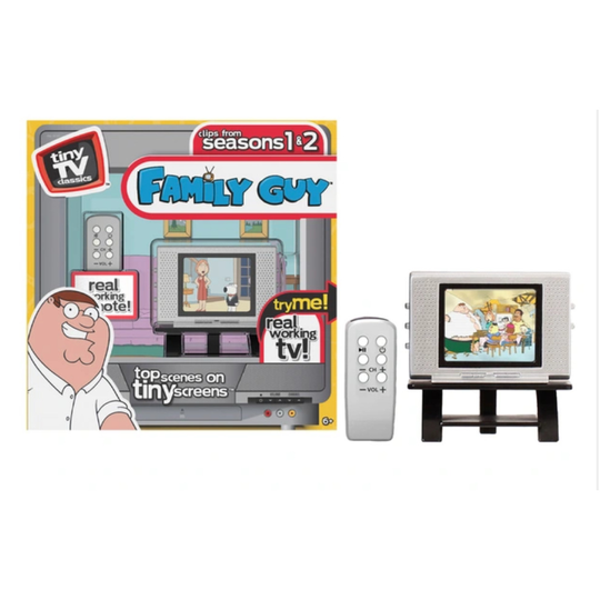 (Family Guy) Tiny TV Classics With Remote Control
