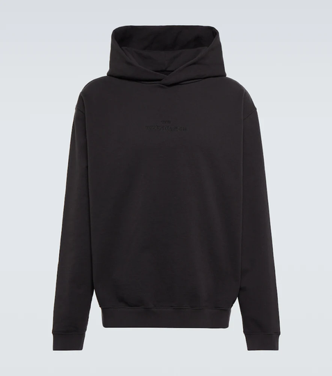 Cotton hooded sweatshirt