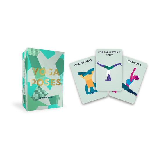Gift Republic 100 Yoga Poses Cards