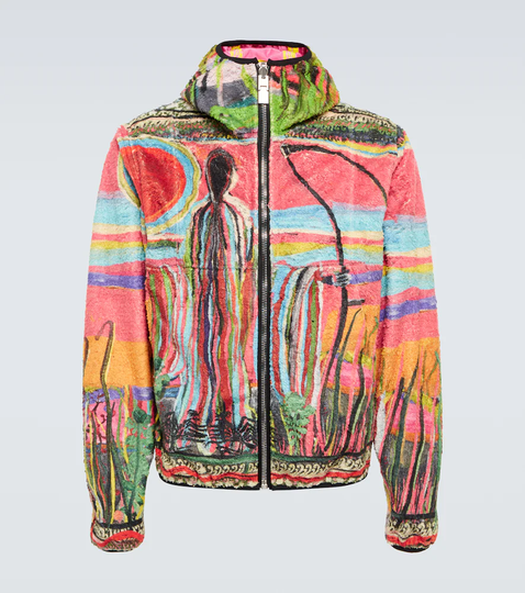 x Josh Smith reversible fleece jacket