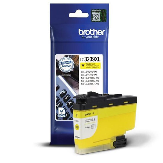 Brother Brother Yellow High Capacity Ink Cartridge 50ml - LC3239XLY