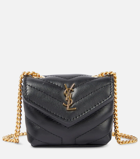 Loulou Micro leather shoulder bag