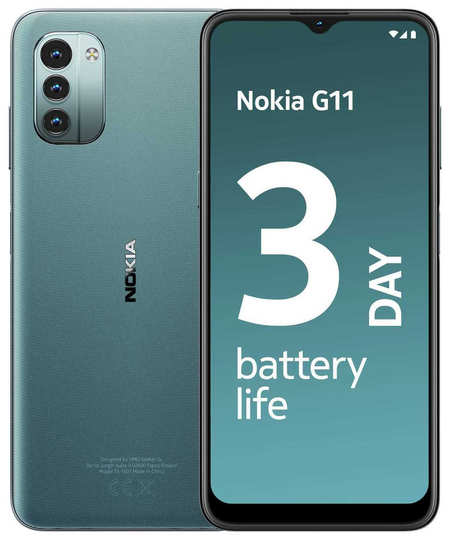 SIM Free Nokia G11 32GB Mobile Phone - Ice