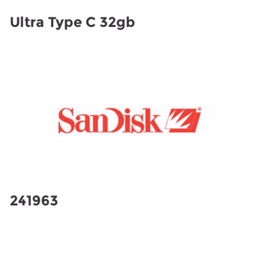 Sandisk Ultra Type C 32gb