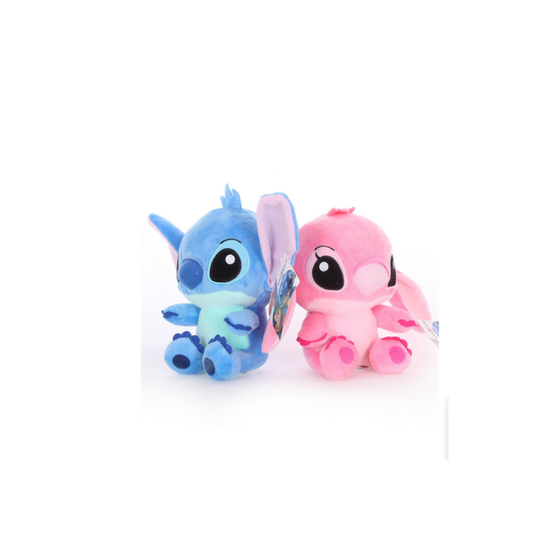 (Pink+Blue) Cute 7'' LILO lush animal koala Stitch teddy Toy