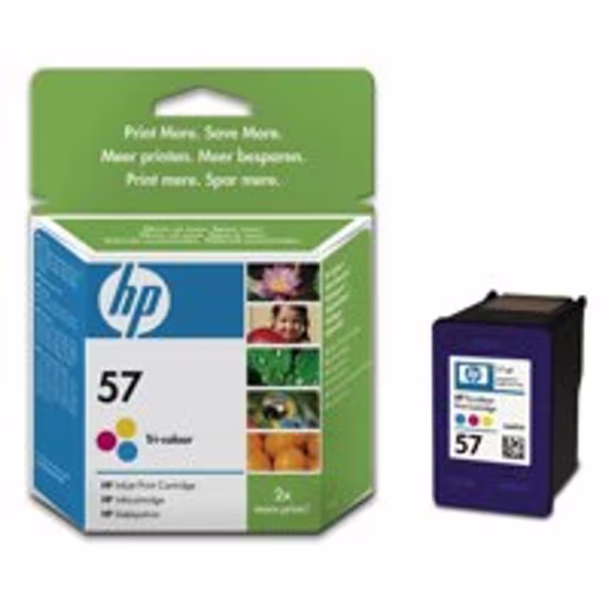 HP 57 Tricolour Standard Capacity Ink Cartridge 17ml - C6657A