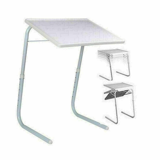 Adjustable Table Mate II Portable TV Dinner Laptop Tray Folding Desk