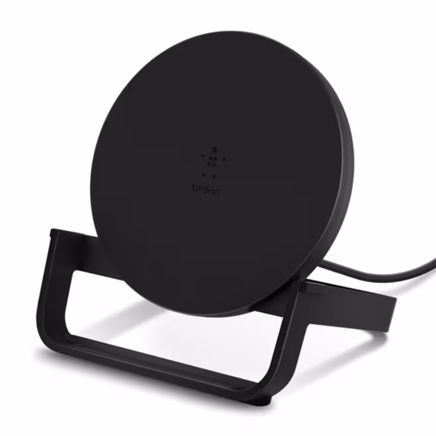 Belkin Power Wireless Charger Stand Micro USB Cable Black