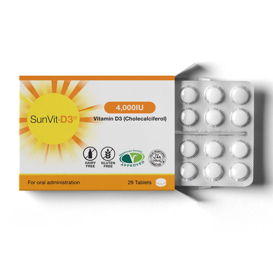 Vitamin D3 4000IU 28 Daily Tablet Pack - High Strength