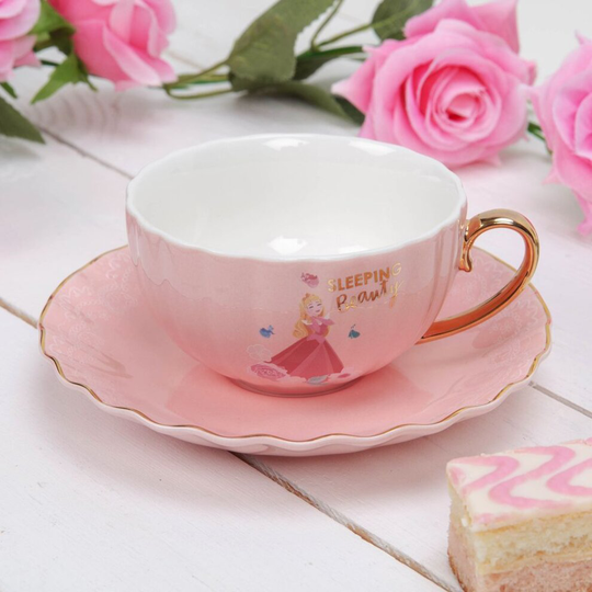 Disney Collectable Pastel Princess Cup & Saucer Set - Aurora