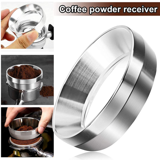 58mm Espresso Dosing Ring Funnel Universal Coffee Powder Dosing Ring