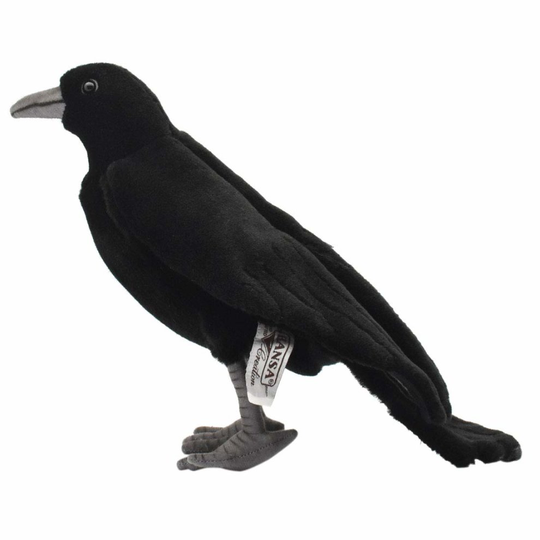 Hansa 6266 Black Crow 12" Plush