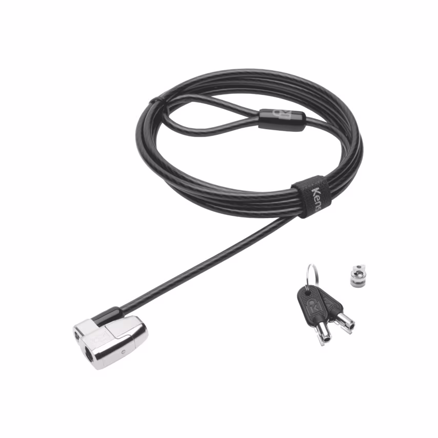 Kensington ClickSafe 2,0 Keyed Laptop Lock Silver- you get 25