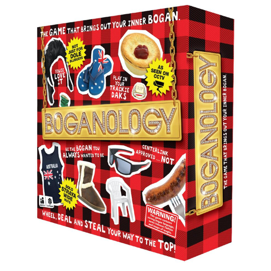 BOGANOLOGY Card Game Board Game Party Original & Authentic