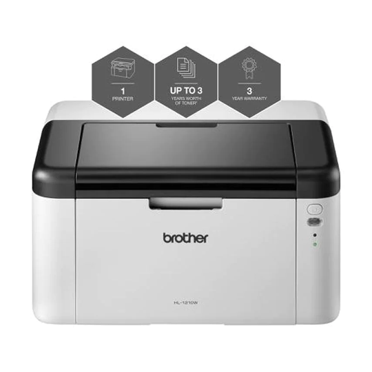Brother HL1210W All-in-Box Laser Printer Ref HL1210WVBZU1