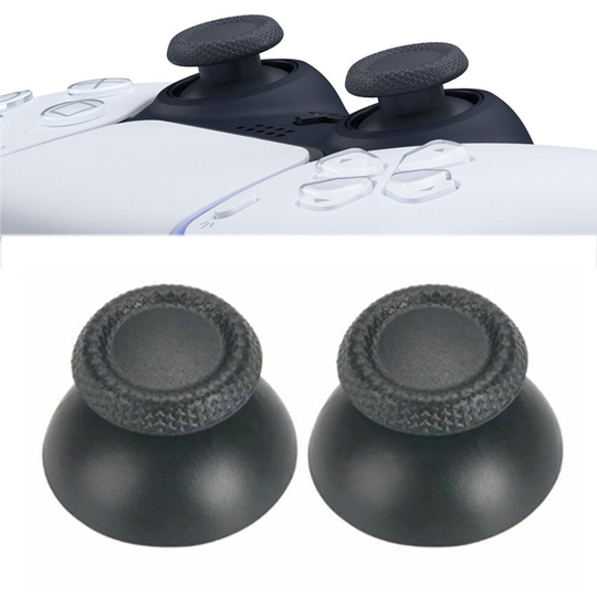 (10 Pack) PS5 Controller Analog Stick Thumbstick Grips for Playstation 5 Black
