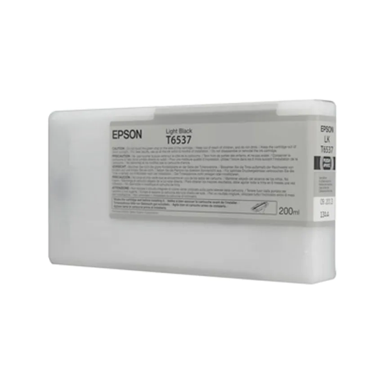 Epson T6537 Light Black Ink Cartridge 200ml - C13T653700