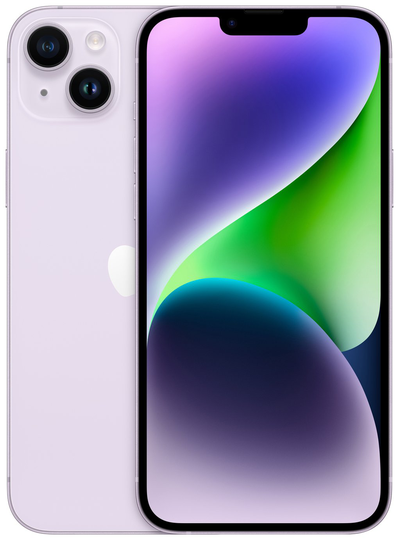 SIM Free iPhone 14 Plus 5G 128GB Mobile Phone - Purple