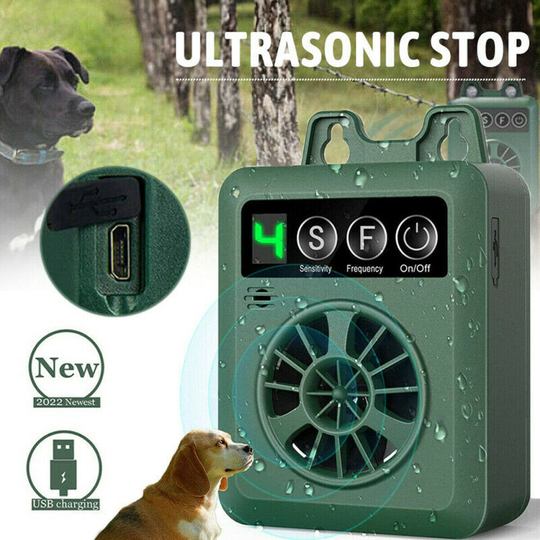 Anti Barking Device Ultrasonic Dog Bark Control Stop Repeller Silencer