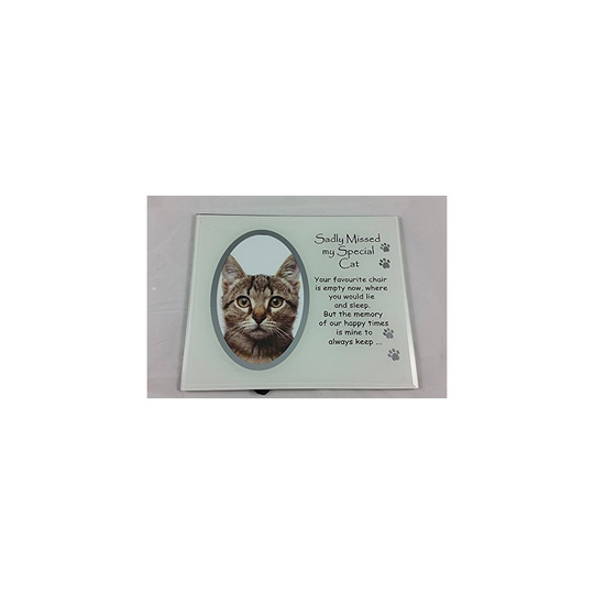 Sadly Missed my Special Cat Memorial Photo Frame by Earth Angel Grave Care