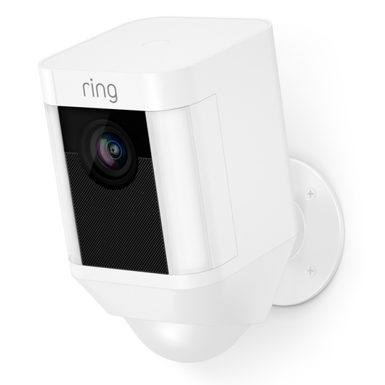 Ring Spotlight Battery Cam - White | Home Security Camera