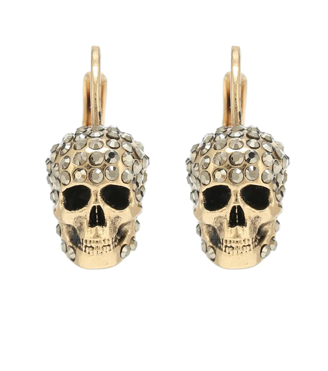 Crystal-embellished earrings