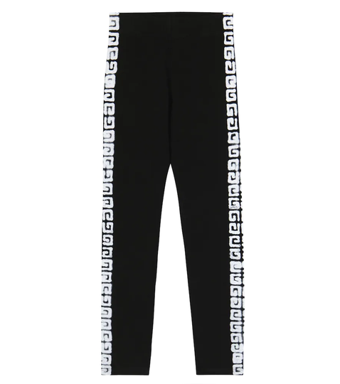 4G cotton-blend jersey leggings