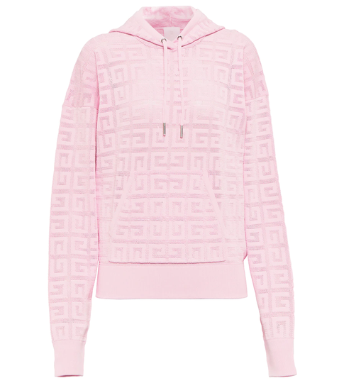 4G jacquard hoodie