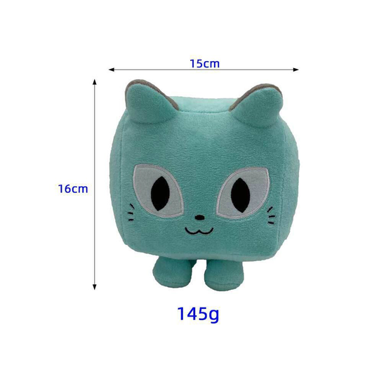(Blue) Roblox Pet Simulator X Huge Cat Big Games Kids Plush Toy Stuffed Doll Gift